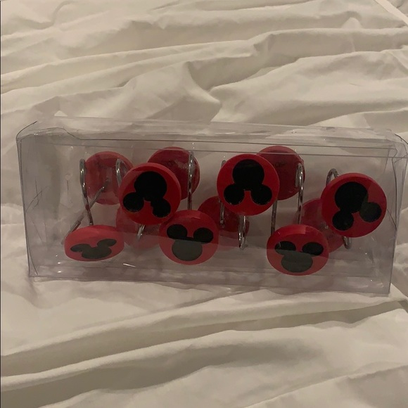 Disney Other - Set DISNEY Mickey Mouse Shower Curtain Hooks NEW